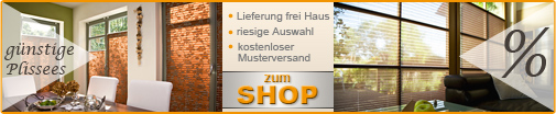Zum Plissee Shop